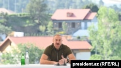 პრეაზიდენტი ილჰამ ალიევი. 2023 წლის 28 მაისი.