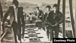 საბავშვო რკინიგზის მშენებლობა რუსთავში, 1987 წელი