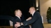 Архивска фотографија од рускиот претседател Владимир Путин и претседателот на Азербејџан Илхам Алиев