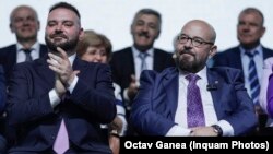 Vlad Popescu Piedone (stânga) este candidatul PUSL la Primăria Sectorului 5.