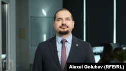 Ministrul Muncii și Protecției Sociale, Alexei Buzu, în redacția Europei Libere.
