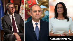 Predsednik Srbije Aleksandar Vučić, predsednik Bugarske Rumen Radev i mađarska predsednica Katalin Novak