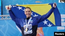 Lana Pudar na Evropskom prvenstvu u vodenim sportovima, Rim, Italija, 16. avgusta 2022.