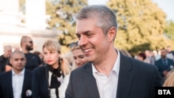 Кандидатът на "Продължаваме промяната-Демократична България" Благомир Коцев 