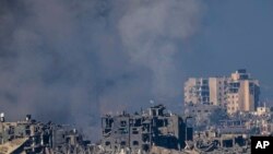 Израелски удар по Ивицата Газа в събота, 18 ноември 2023 г. 