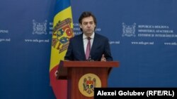 Ministrul Afacerilor Externe al Republicii Moldova, Nicu Popescu. Imagine din 16 martie 2023.