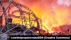 Последиците од рускиот ракетен напад во Днипро, 28 април 2023 година