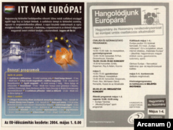 Központi ünnepségek Budapesten az uniós csatlakozás alkalmából