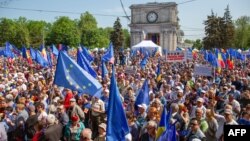 Miting pro-UE la Chișinău, 21 mai 2023