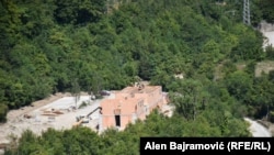 Objekat u izgradnji u okviru gradilišta Buk Bijela.