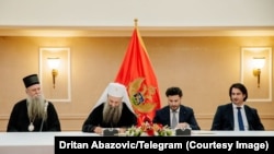 Потпишување на Основниот договор меѓу црногорската Влада и Српската православна црква, 3 август