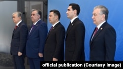 Призидент Казахстана, Таджикистана, Кыргызстана, Туркменистана и Узбекистана. 