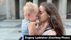 Valerija i Lev u Berlinu, jul 2022.