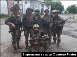 კასტუს კალინოვსკის სახელობის ბელარუსული პოლკის წევრები