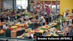 Pijaca u naselju Aerodrom