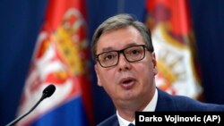 Presidenti i Serbisë, Aleksandar Vuçiq. 