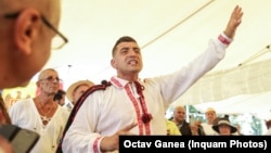 George Simion la nunta sa din 27 august 2022.