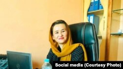 Приведената активистка за женски права Зарифа Јакоби
