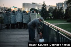 საპროტესტო გამოსვლები მინსკში. 2020 წელი. ფოტოს ავტორი პაველ კრიჩკო