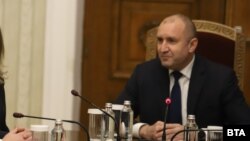 Претседателот на Бугарија Румен Радев