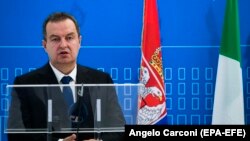Ministri i Jashtëm i Serbisë, Ivica Daçiq. 