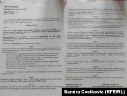 Kontrata e Kovaçeviqit.