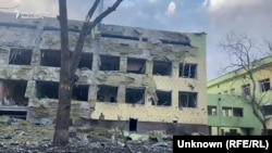 Детска болница во Мариупол, илустрација