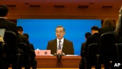 Ministri i Jashtëm kinez, Wang Yi. 