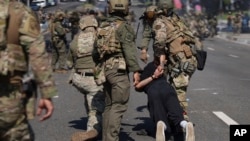 Рейды в Лос-Анжелесе. 7 июня 2025. Фото AP