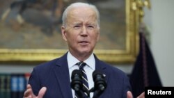 "We need everyone to do their part to meet one of the defining threats of our time," U.S. President Joe Biden said. (file photo) 