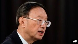 Највисокиот дипломат на кинеската Комунистичка партија, Јанг Јиечи