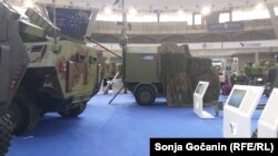 Panairi i armëve dhe pajisjeve ushtarake në Beograd, 12 tetor, 2021.