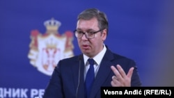 Predsednik Srbije Aleksandar Vučić