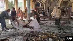 შიიტური მეჩეთი 7 ოქტომბერს მომხდარი თავდასხმის შემდეგ