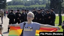 „VIII St. Petersburg Pride”, Rusia, august 2017. 
