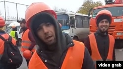 Captură video primită de RFE/RL pe 4 decembrie