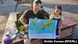 Războiul a pus România „pe hartă” pentru familia lui Jenya. Deși stau în Odesa, nu fuseseră niciodată aici.