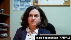 "ახალგაზრდა იურისტთა ასოციაციის" თავმჯდომარე ნონა ქურდოვანიძე.