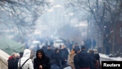 Barrikadat në veri të Kosovës. 