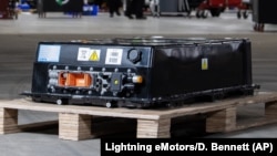 A kínai Contemporary Amperex Technology Ltd. (CATL) cég által gyártott akkumulátor (képünk illusztráció)