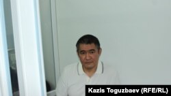 Предприниматель Искандер Еримбетов на судебном заседании. Алматы, 8 августа 2018 года. 