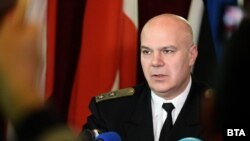Командирът на българските ВМС контраадмирал Кирил Михайлов
