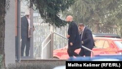 Milorad Dodik (prvi zdesna) ulazi u Tužiteljstvo BiH, Sarajevo, 22. mart 2022.