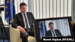 Miroslav Lajçak, i dërguar i posaçëm i BE-së për dialogun ndërmjet Kosovës dhe Serbisë. Fotografi nga arkivi.