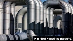 Cijevi Sjevernog toka 1 u Lubminu, Njemačkoj