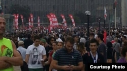 Demonstranti u Istanbulu, 2. jun 2013.