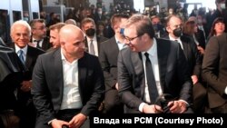 Ковачевски и Вучиќ во Александропули, 5 мај 2022