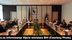 Sjednica Vijeća ministara BiH