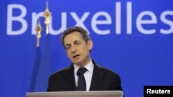 Francuski predsjednik Nicolas Sarkozy