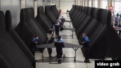 O fabrică de asamblare a dronelor în zona economică liberă Alabuga din Tatarstan.